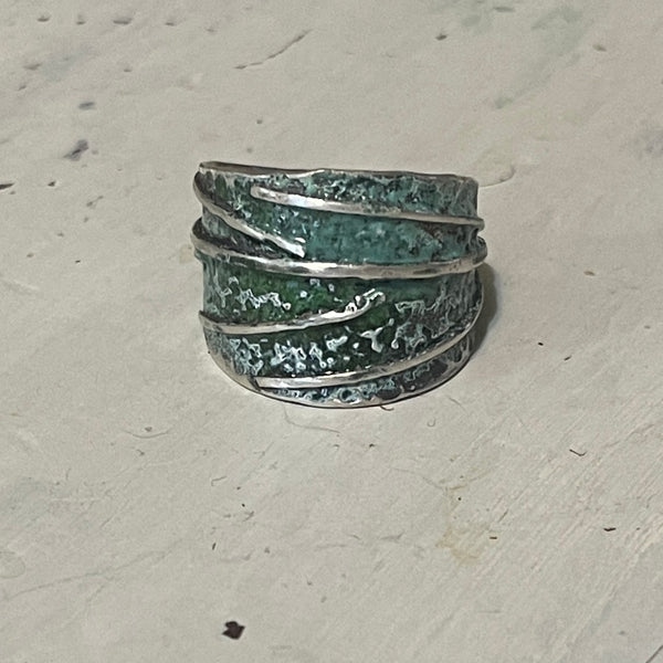 GREEN SAGE RING
