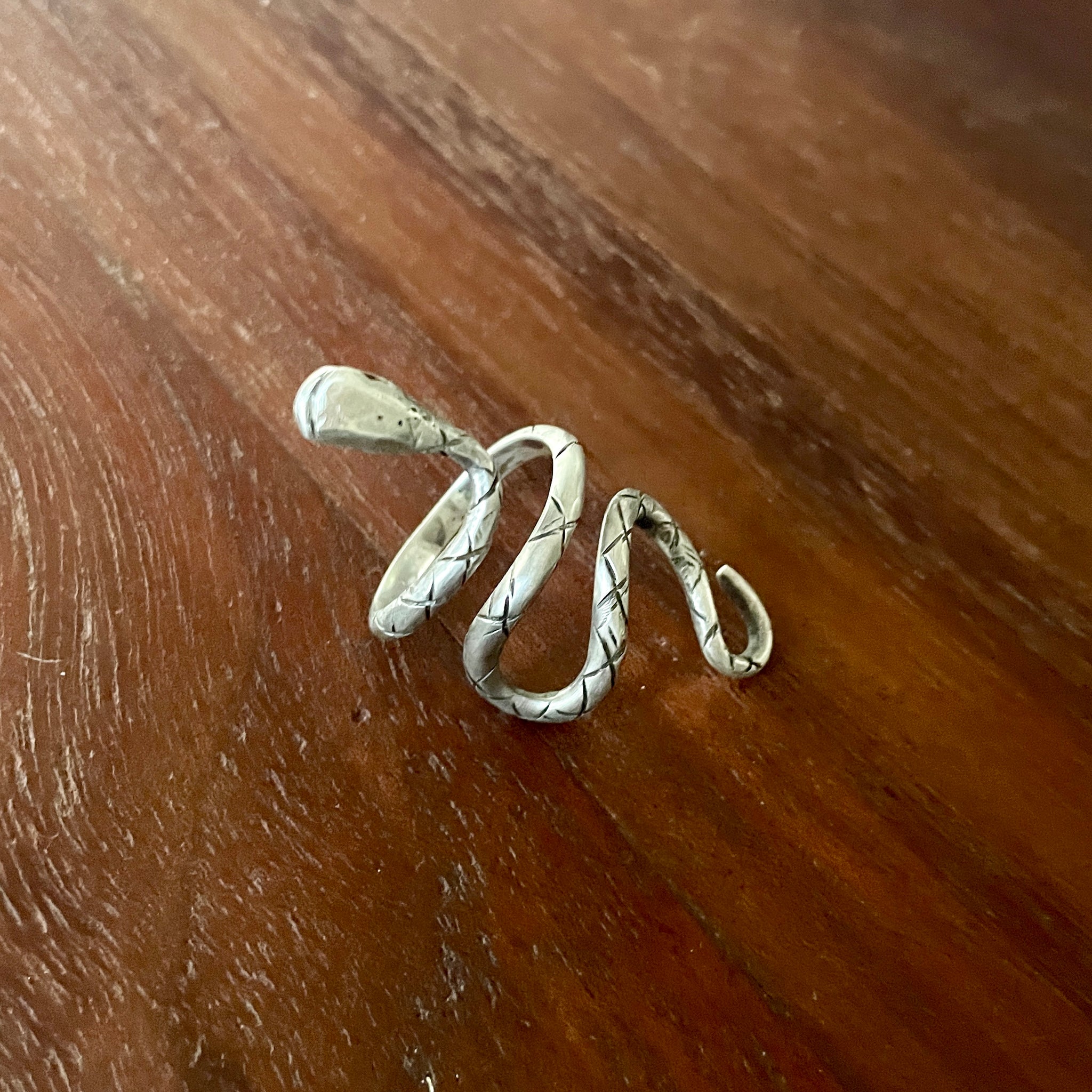 HANDCRAFTED SNAKE RING