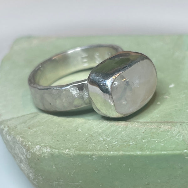 Moonstone ring