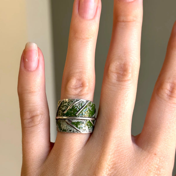 GREEN SAGE RING