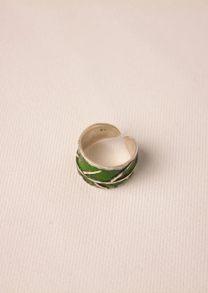 GREEN SAGE RING