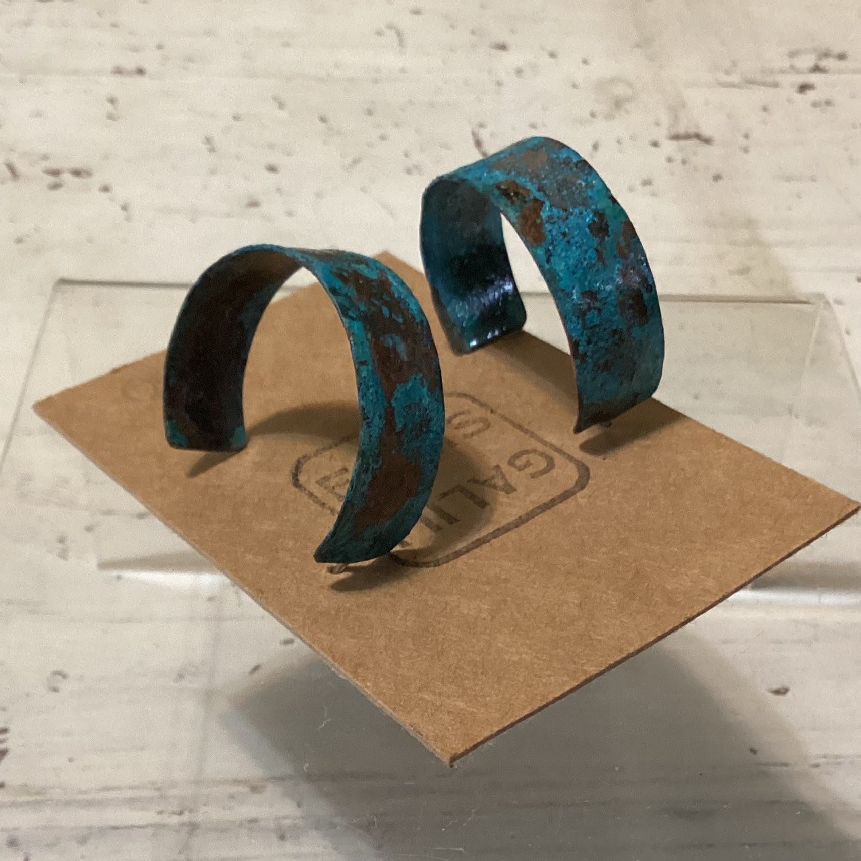 Copper hoops