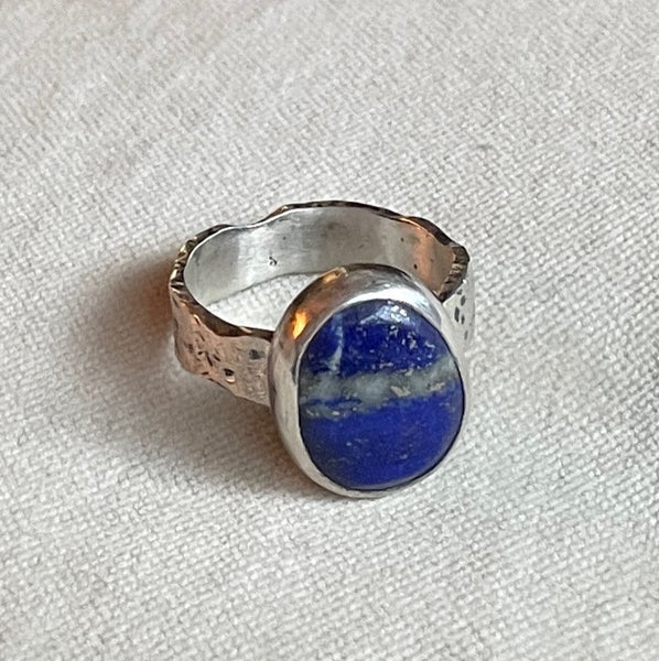 SALE Lapis Lazuli ring