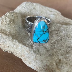 Silver ring with Turquoise