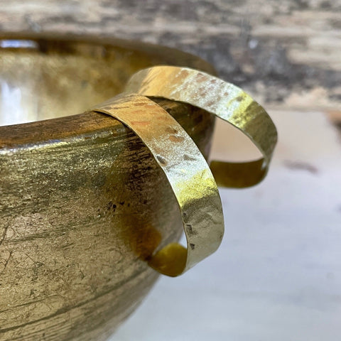 Brass half hoops